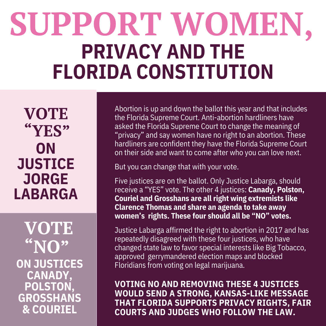 Information About The Justices On Our November Ballot – First Coast ...